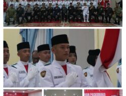 Kasdim 0322/Siak Turut Hadir Dalam Pengukuhan Paskibraka Kabupaten Siak 2026
