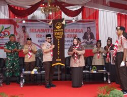 Mengabdi Tanpa Batas Sebut Camat Mandau Pada HUT Pramuka Ke 65 Tahun 2026