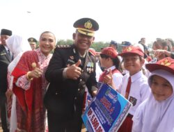 Kompak Dampingi Sang Suami, Ketua Bhayangkari Simalungun Hadir Penuh Kehangatan di Upacara HUT ke-81 RI