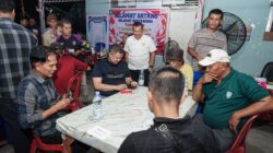 Camat Mandau Ramaikan Pembukaan Turnamen Domino