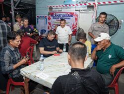 Camat Mandau Ramaikan Pembukaan Turnamen Domino