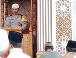Jadi Khatib Jumat, Bhabinkamtibmas Polsek Bosar Maligas Ajak Jamaah Jaga Kedamaian, Persaudaraan dan Toleransi