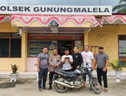 Kabur Sampai ke Aceh, Pelaku Curanmor Asal Simalungun Akhirnya Diringkus Polsek Gunung Malela