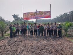 POLISI TURUN KE LAHAN! 4 HEKTARE JAGUNG DITANAM, KETAHANAN PANGAN DI KANDIS DIGENJOT