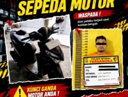 Belanja Diwarung Sepeda Motor Raib Diparkiran Pelaku Dibekuk Polsek Mandau