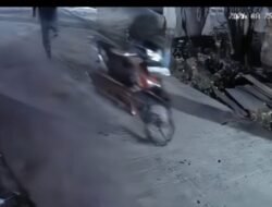 Subuh Buta, Motor Nelayan Zahari Digondol Maling, Aksi Pelaku Terekam CCTV