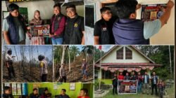 Cegah Api Sebelum Membesar, Sat Reskrim Polres Simalungun Gandeng Manggala Agni Sisir Kawasan Rawan Karhutla