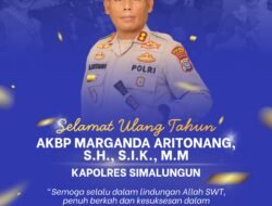 Momen Hangat Sinergitas, Bupati Simalungun Ucapkan Selamat Ulang Tahun ke-47 kepada Kapolres