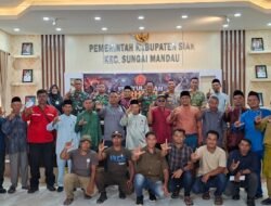 Mabes TNI Berikan Penyuluhan Karhutla kepada Masyarakat di Sungai Mandau, Siak