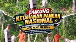Dukung Ketahanan Pangan Nasional, Bhabinkamtibmas Kepengguluan Panipahan Laut Laksanakan Pengecekan Ternak Lembu Bersama Masyarakat