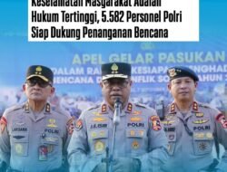 Polres Simalungun Siagakan Operasi Aman Nusa Hadapi Bencana