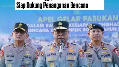 Polres Simalungun Siagakan Operasi Aman Nusa Hadapi Bencana