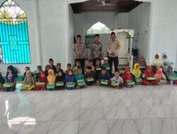 Pererat Silaturahmi, Polsek Panipahan Salurkan Amanah Kapolres Rohil ke Anak Yatim