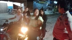Polisi Hadir di Malam Hari, Polsek Silau Kahean Sasar Geng Motor dan Tertibkan Pengendara