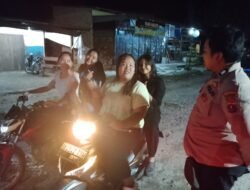 Polisi Hadir di Malam Hari, Polsek Silau Kahean Sasar Geng Motor dan Tertibkan Pengendara