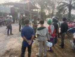 Tim Mabes TNI Gencarkan Penyuluhan Karhutla di Siak