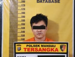 Polsek Mandau Sergap HR Warga Bathin Solapan