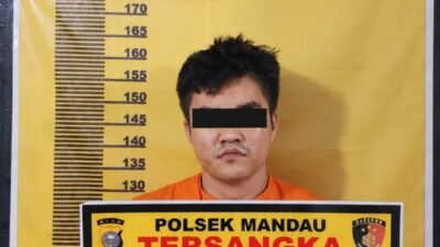 Polsek Mandau Sergap HR Warga Bathin Solapan