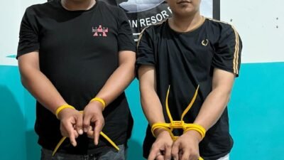 Polisi Gerebek Rumah Di Air Kulim Dua Pria Dibekuk di Bathin Solapan