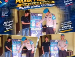PROPAM POLSEK PANIPAHAN  HADIR MENJAGA INTEGRITAS, MELAYANI DENGAN PROFESIONAL