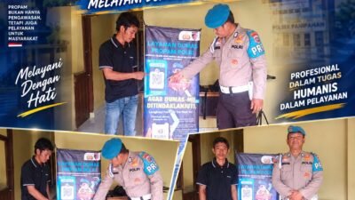 PROPAM POLSEK PANIPAHAN  HADIR MENJAGA INTEGRITAS, MELAYANI DENGAN PROFESIONAL
