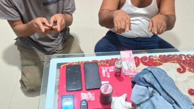 Warga Banjar Bersama Mobil Agya Disergap Polsek Mandau