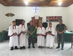 Mabes TNI Sosialisasikan Pencegahan Karhutla kepada Jemaat HKBP Sungai Apit