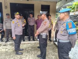 Hari Pertama Jadi Kapolsek, Kompol Bagus Langsung Cek Urine Personel
