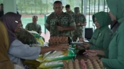 Sambut HUT TNI ke-81, Kodim 0322/Siak Gelar Bazar Sembako Murah untuk Masyarakat