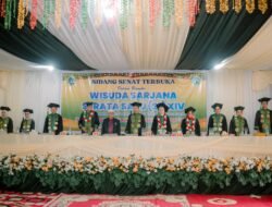 110 Sarjana Diwisuda, IAI Dar Aswaja Rohil Dorong Lulusan Berintegritas dan Berdaya Saing