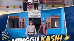Minggu Kasih, Polsek Panipahan Hadir di Gereja, Perkuat Kamtibmas dan Sinergi Bersama Jemaat