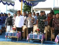 Wujud Polri Humanis, Kapolres Simalungun Hadiri Penutupan Diklat Mental, Fisik dan Disiplin 335 Siswa SMA Plus Efarina