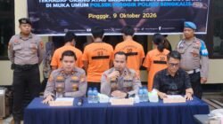 Tidak Terima Dituding Maling Warga Serang Markas Security PT Adei Ditangkap Polisi