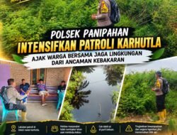 POLSEK PANIPAHAN INTENSIFKAN PATROLI KARHUTLA, AJAK WARGA BERSAMA JAGA LINGKUNGAN DARI ANCAMAN KEBAKARAN