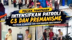 POLSEK PANIPAHAN INTENSIFKAN PATROLI C3 DAN PREMANISME, PASTIKAN KEAMANAN DAN KENYAMANAN MASYARAKAT