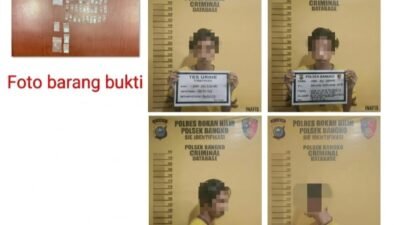 Polsek Bangko Amankan Pria, Sabu 1,72 Gram Disita