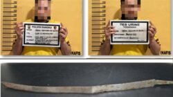 Polsek Bangko Tangkap Pelaku Penganiayaan Gunakan Samurai di Bagan Punak