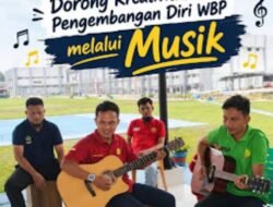 Salurkan Bakat dan Kreativitas, Lapas Narkotika Rumbai Jadikan Musik Sebagai Media Pembinaan Positif