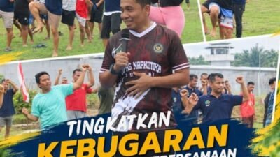 Tingkatkan Kebugaran dan Kebersamaan, Lapas Narkotika Rumbai Gelar Senam Sehat Bersama Petugas dan Warga Binaan