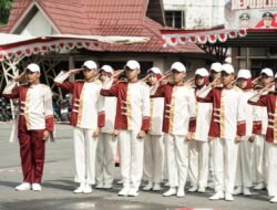 Kapolsek Mandau Hadiri Pembukaan Lomba PBB Tingkat Pelajar Hari Sumpah Pemuda