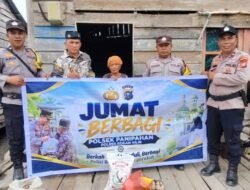 Jumat Berbagi, Polsek Panipahan Hadirkan Kepedulian untuk Warga